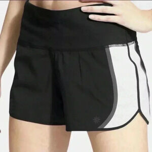 ATHLETA Black High Rise Acceleration Short 3.5" women’s size Small S Run…